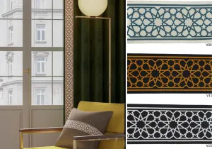 2.75" Andalusia Embroidered Drapery Trims, 70mm Jacquard Trims, Sewing Trim, Curtain trims, Jacquard Ribbons, Drapery Banding 70037