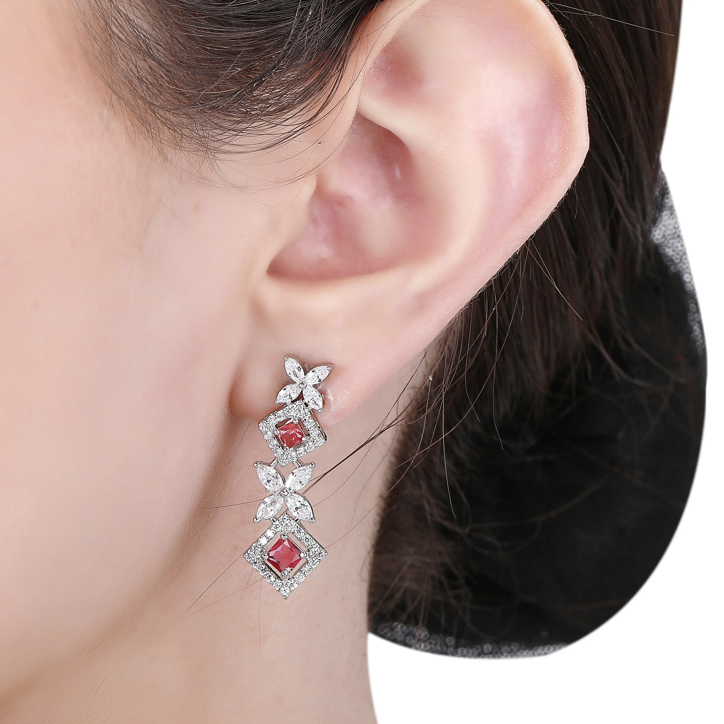 Aadhya Zircon Necklace Set