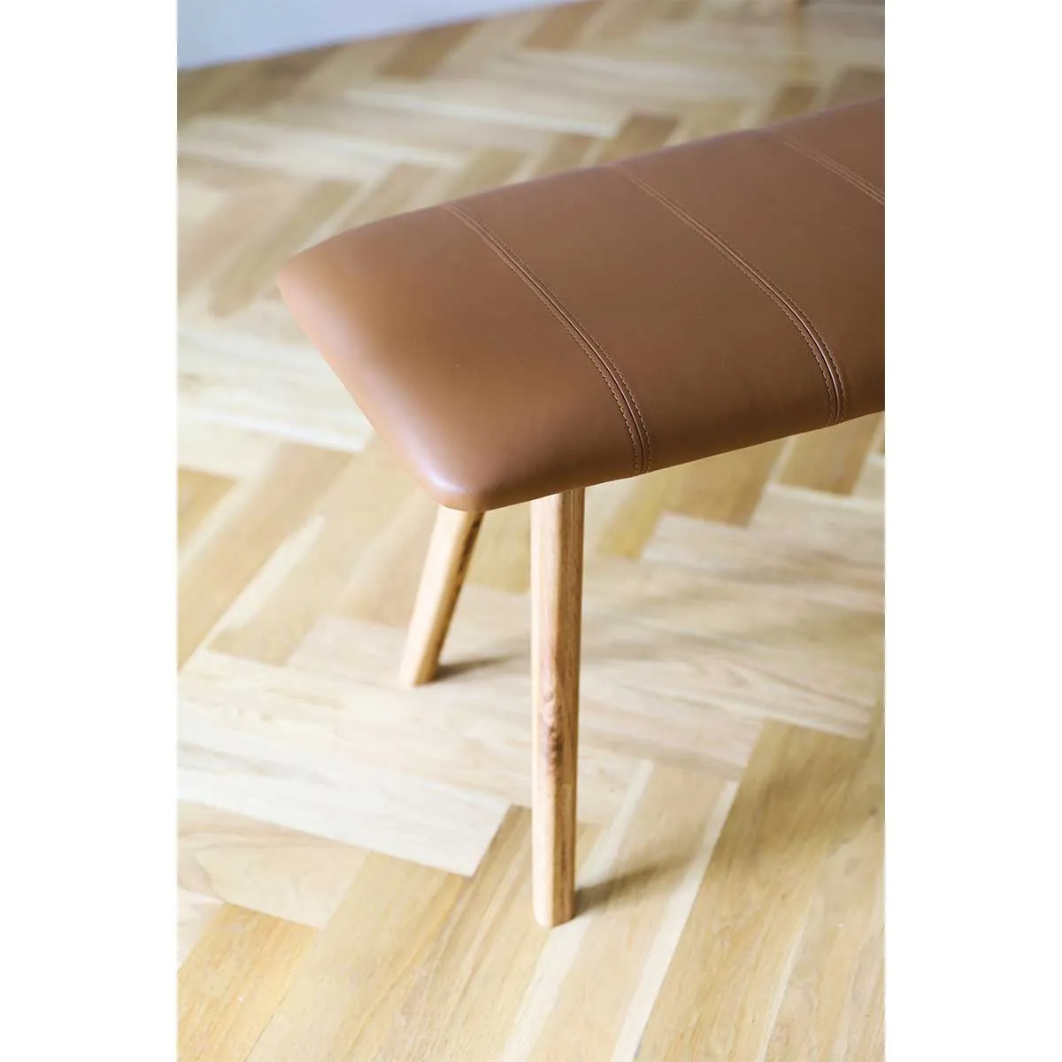 Alaska Leather Bench