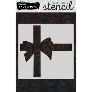 Beautiful Bow Stencil