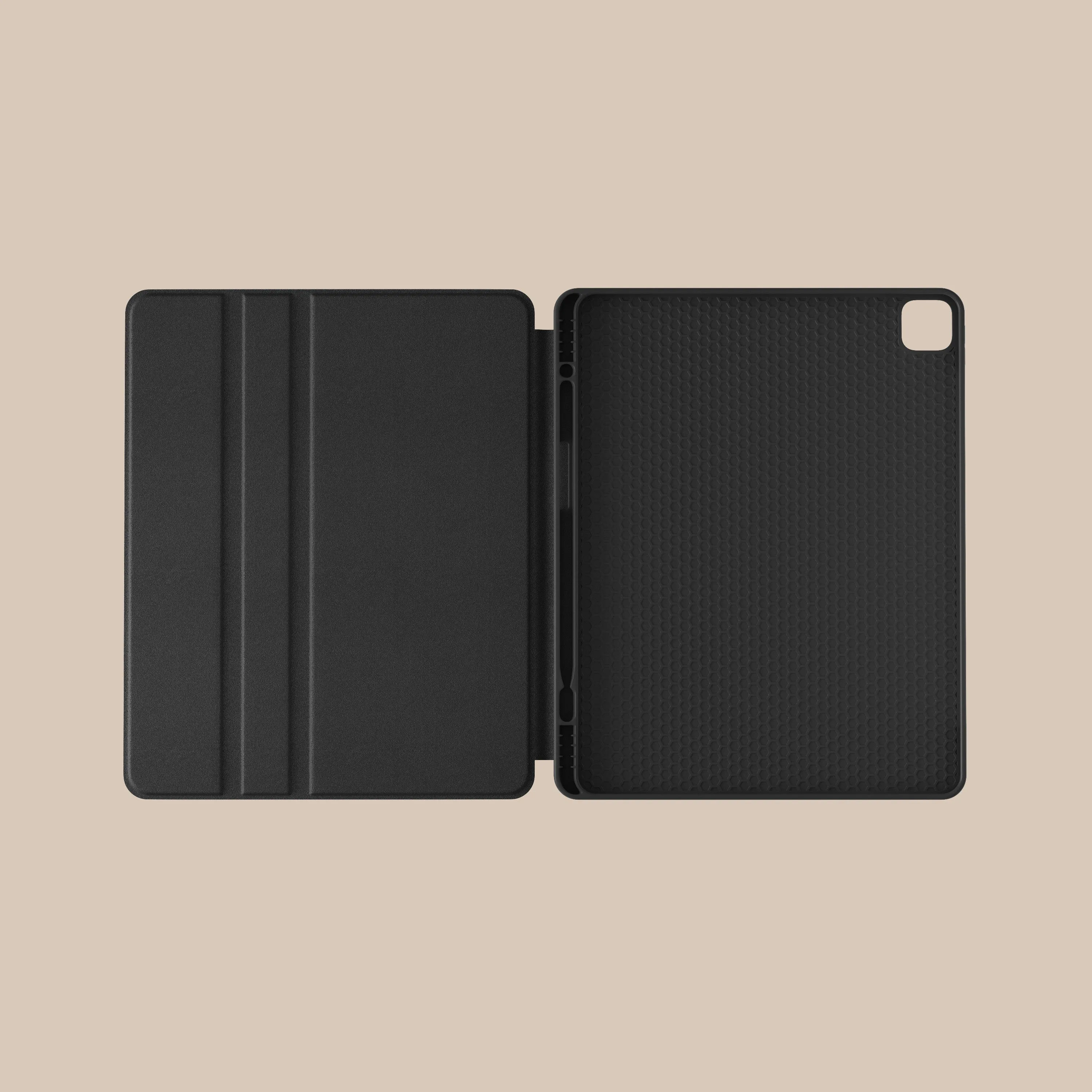 Beige Watercolor Reptile iPad Case