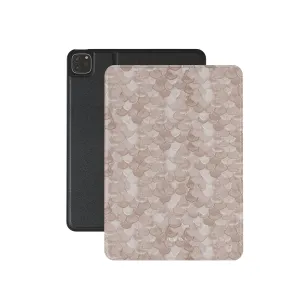 Beige Watercolor Reptile iPad Case