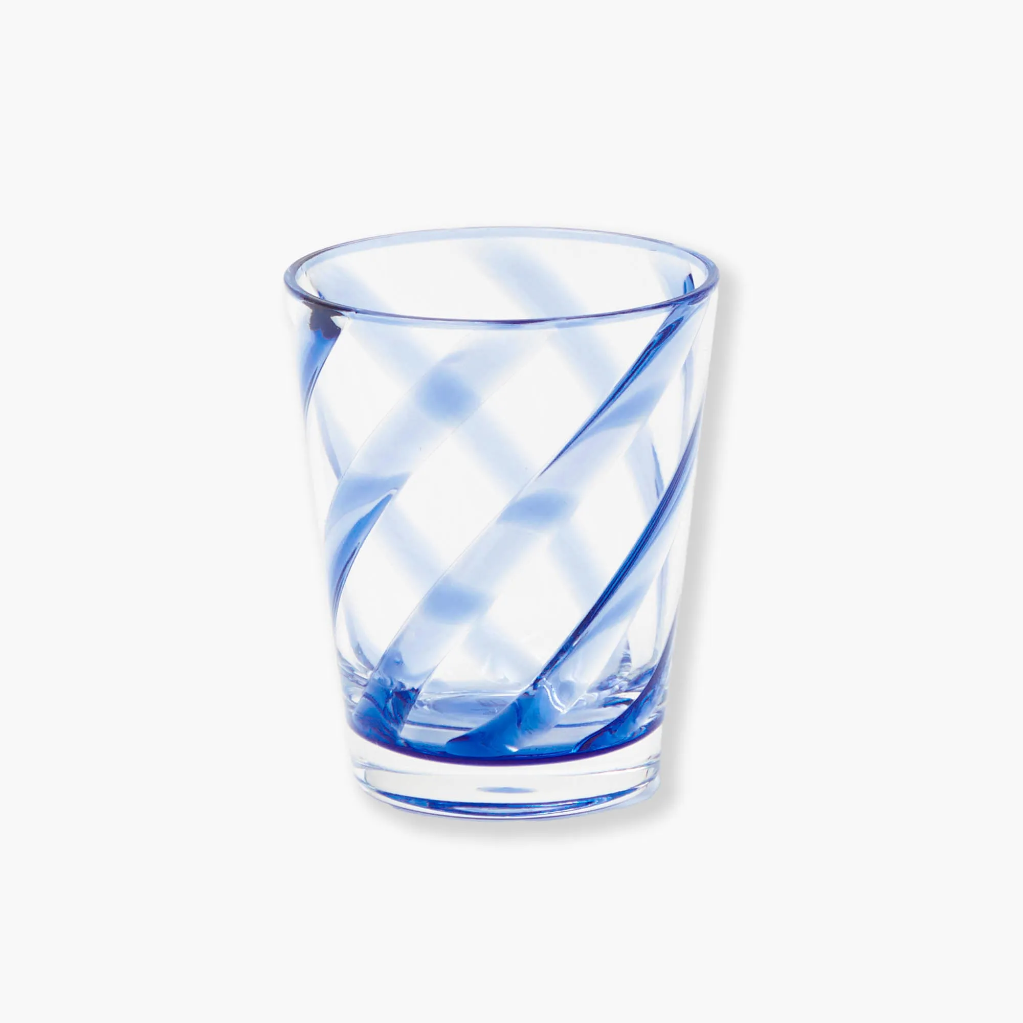 Blue Swirl Outdoor Glasses (Set of 6)