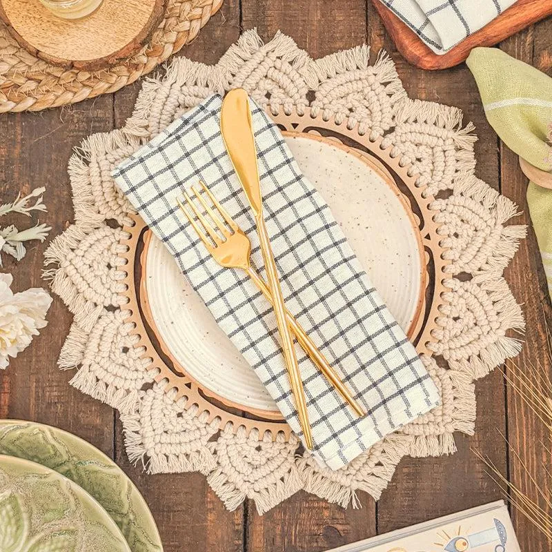 Boho Artsy Handcrafted Placemat