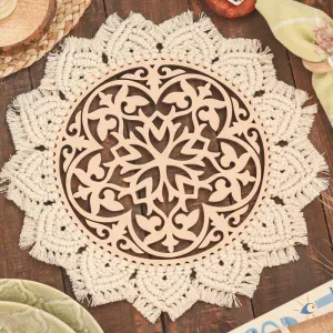 Boho Artsy Handcrafted Placemat
