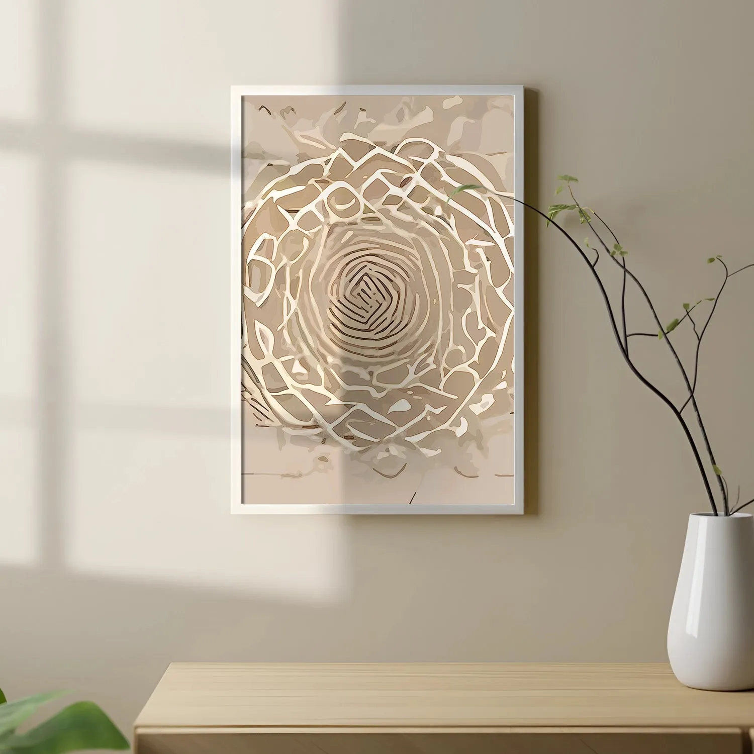 BOHO Inspired Rose Shaped Patterns