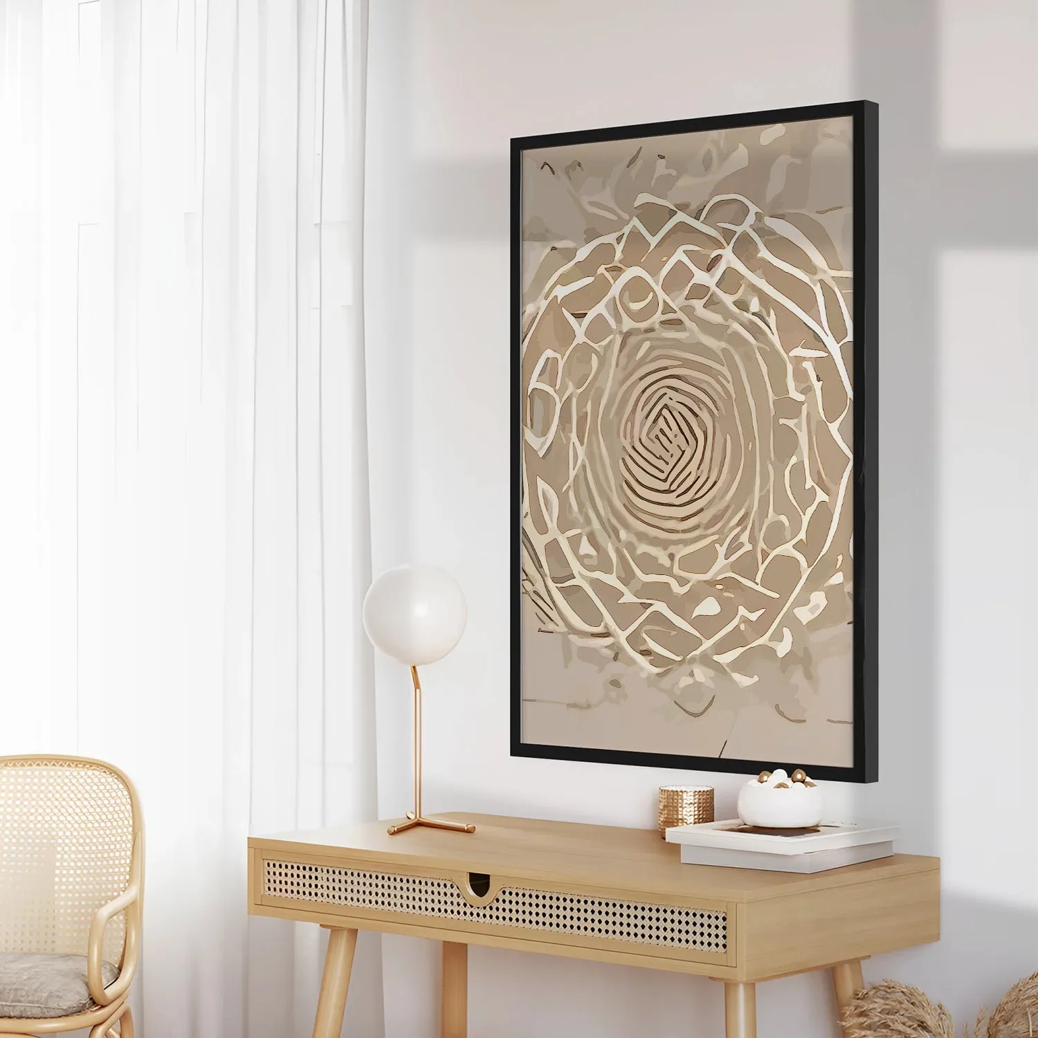BOHO Inspired Rose Shaped Patterns