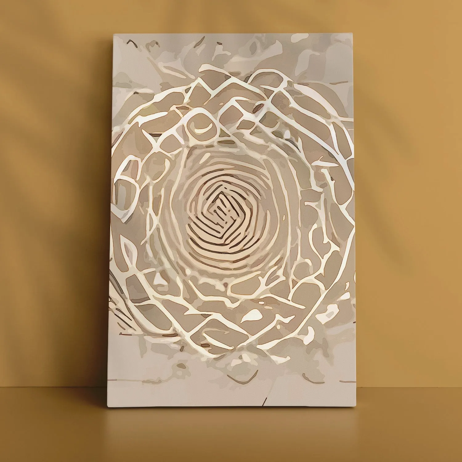 BOHO Inspired Rose Shaped Patterns