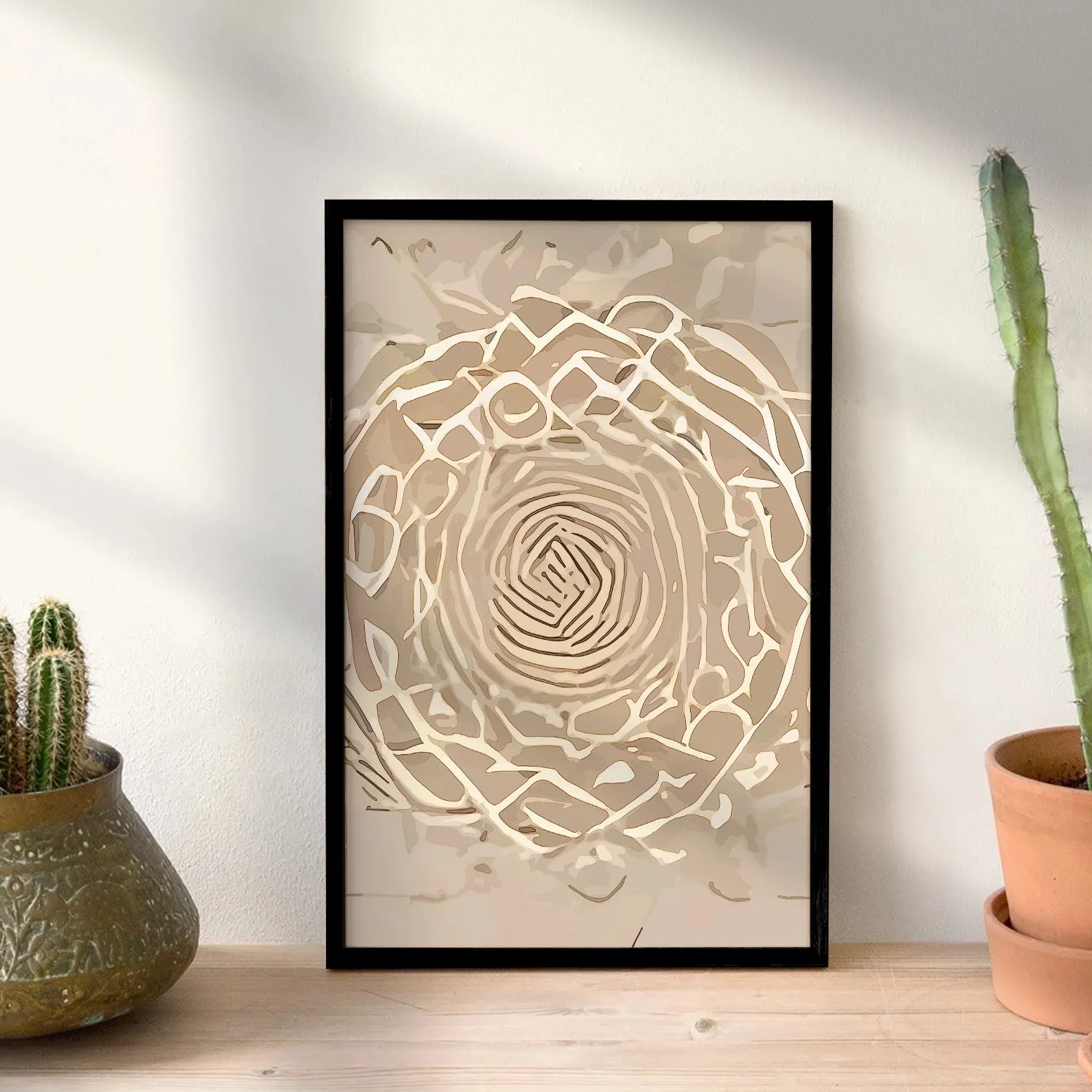 BOHO Inspired Rose Shaped Patterns