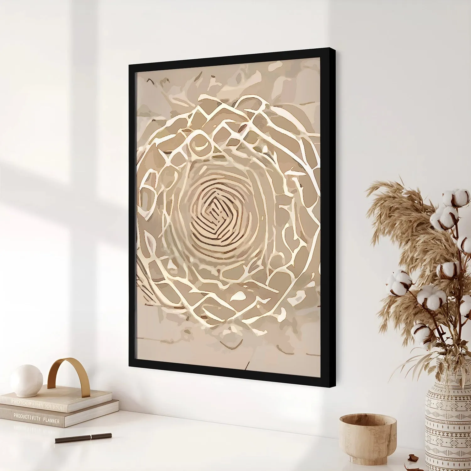 BOHO Inspired Rose Shaped Patterns