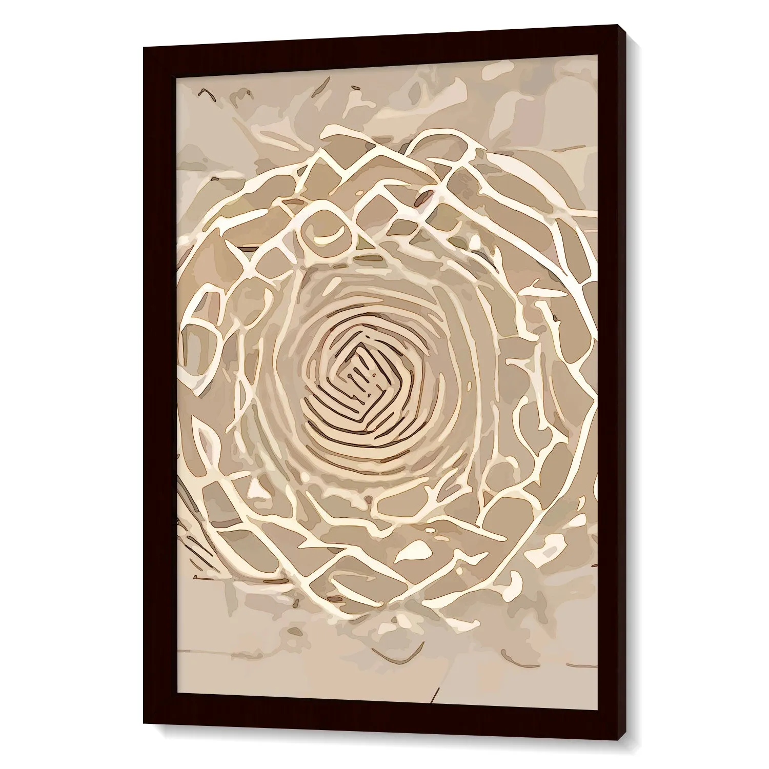 BOHO Inspired Rose Shaped Patterns