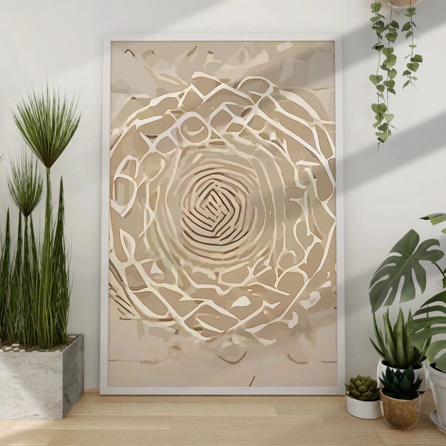 BOHO Inspired Rose Shaped Patterns