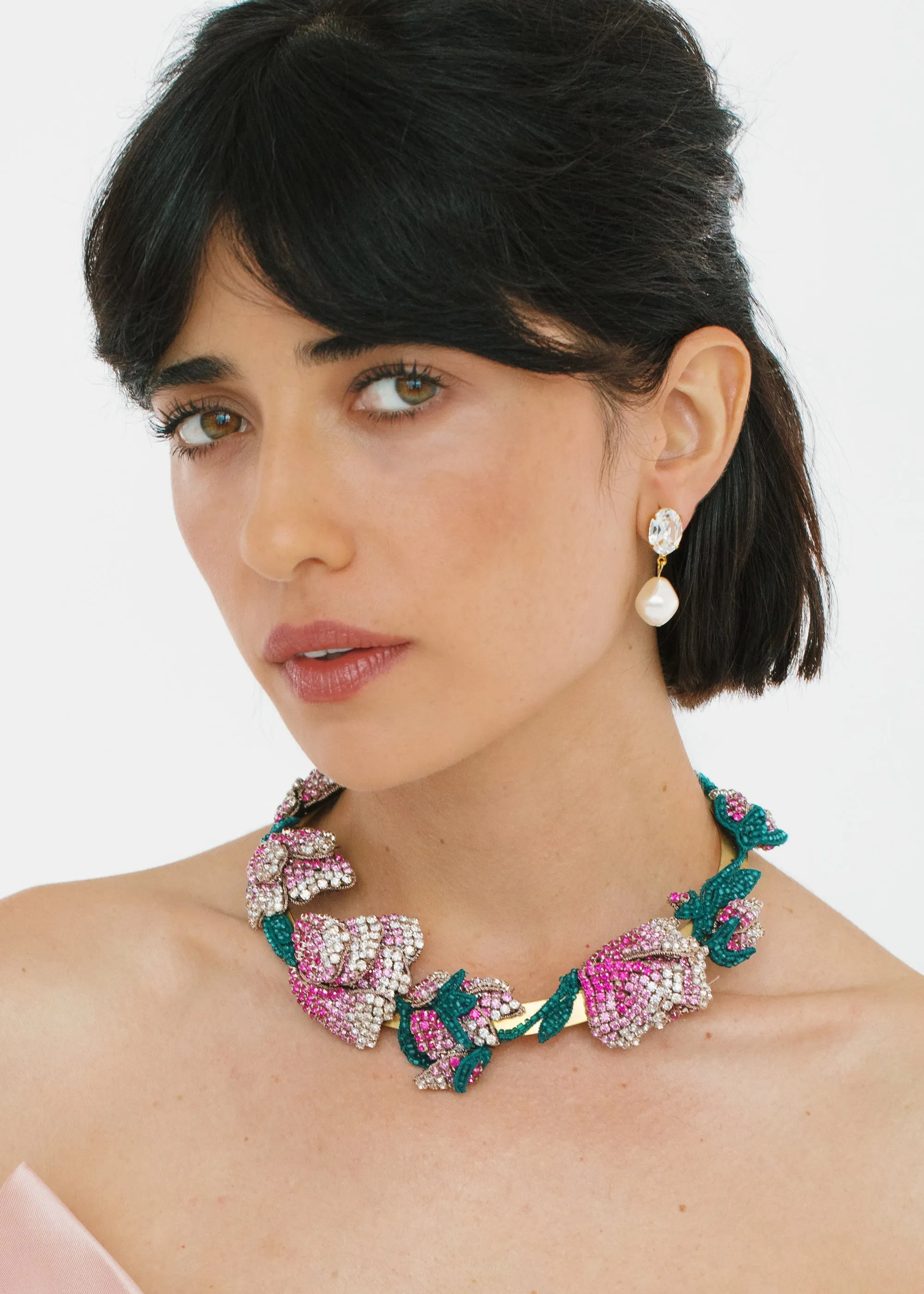 Briony Necklace -- Rose