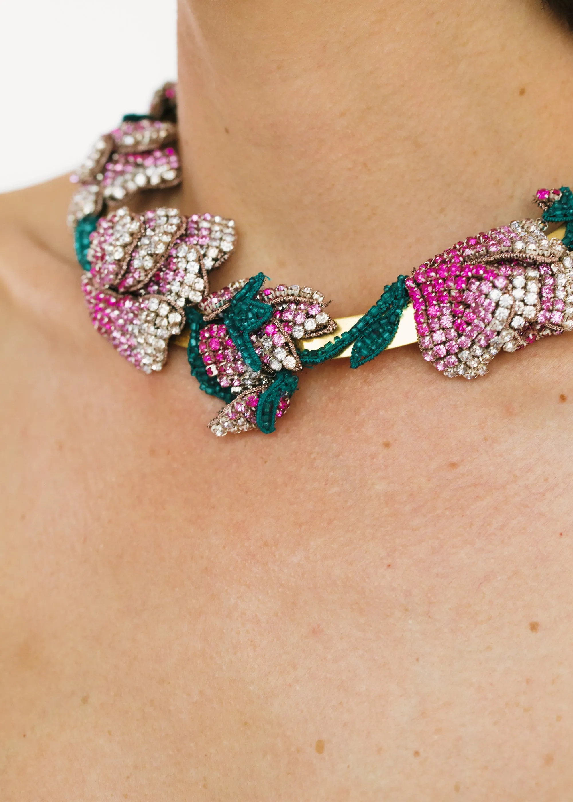 Briony Necklace -- Rose
