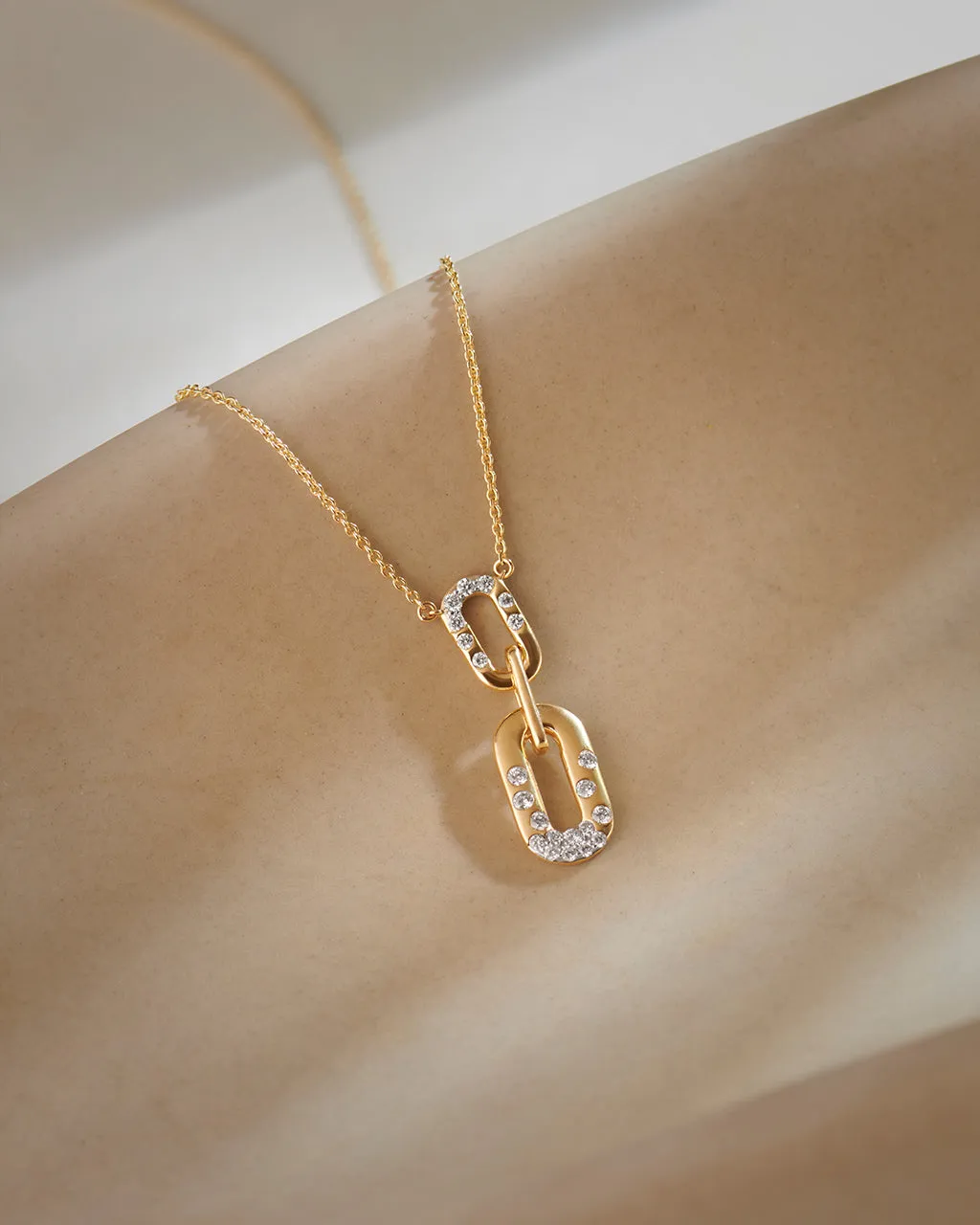 Bubbles Link Necklace
