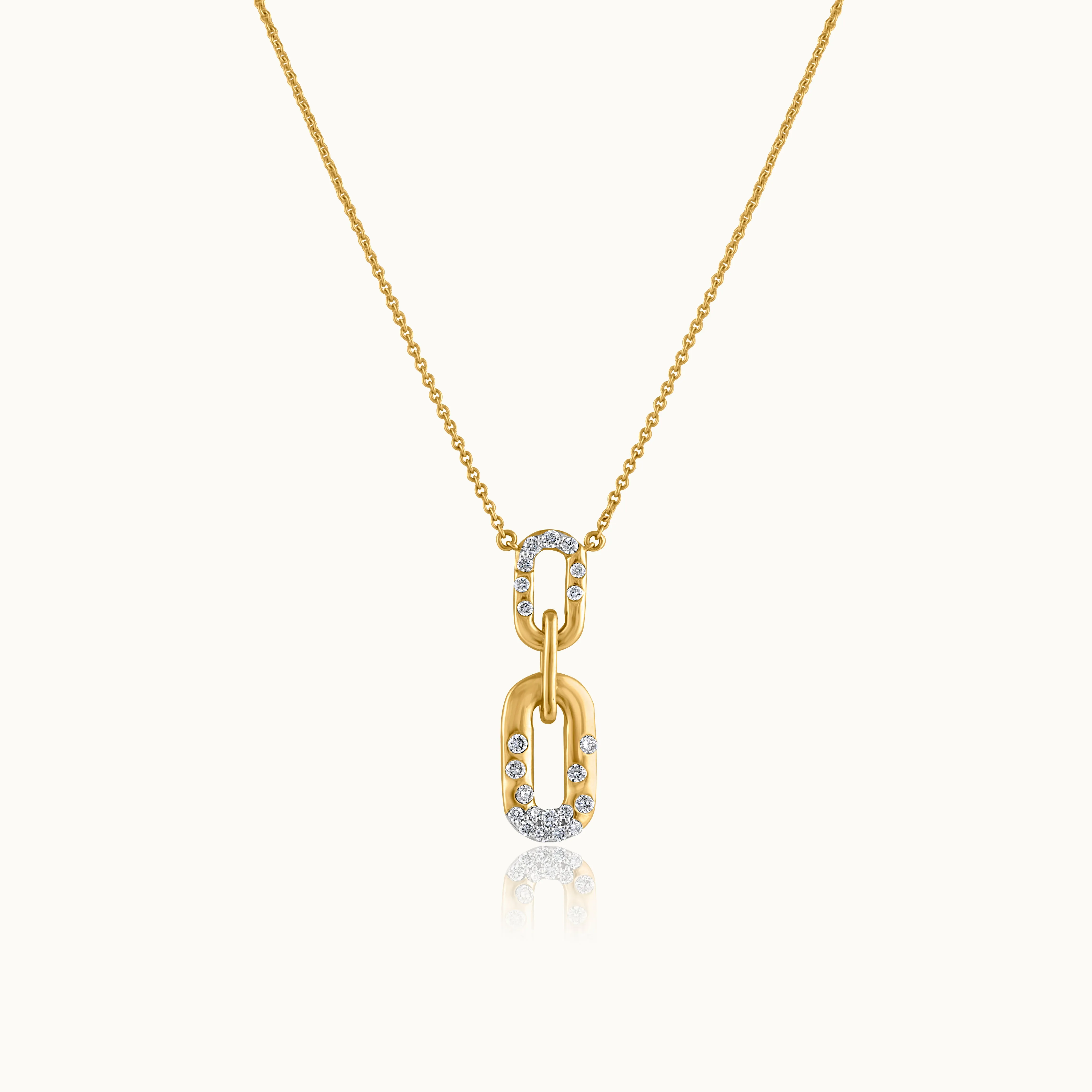Bubbles Link Necklace