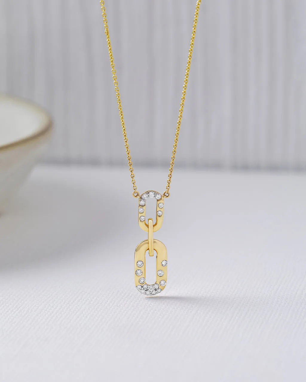Bubbles Link Necklace