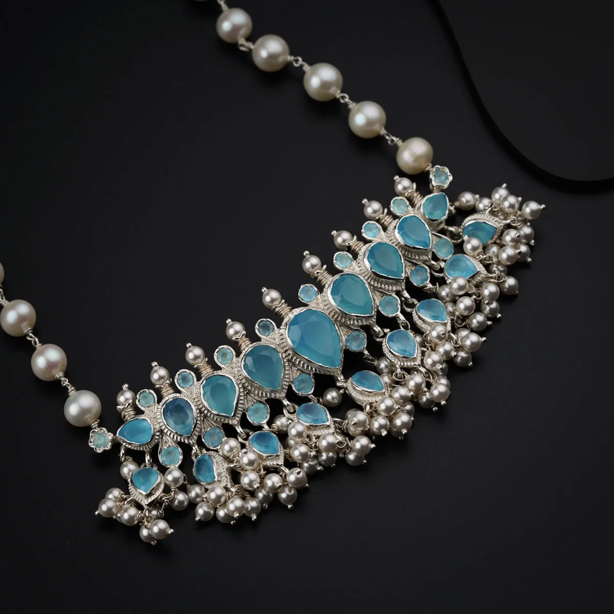 Classic Chalcedony Tanmani Set