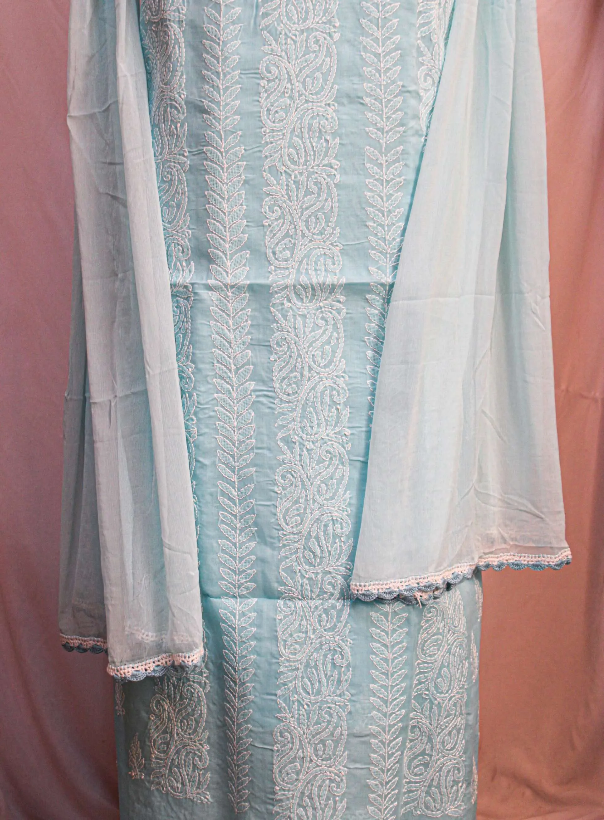 Effat Cotton Three Piece Suit