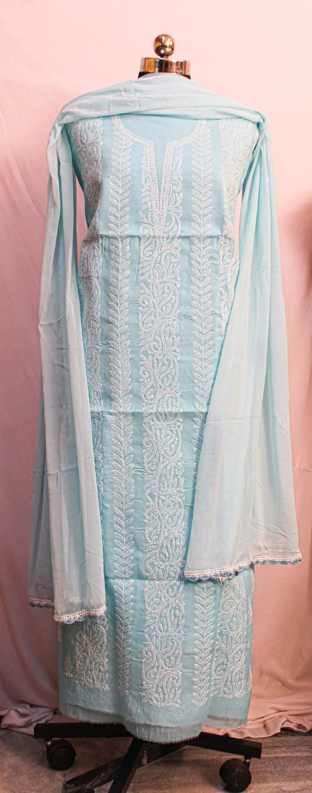 Effat Cotton Three Piece Suit