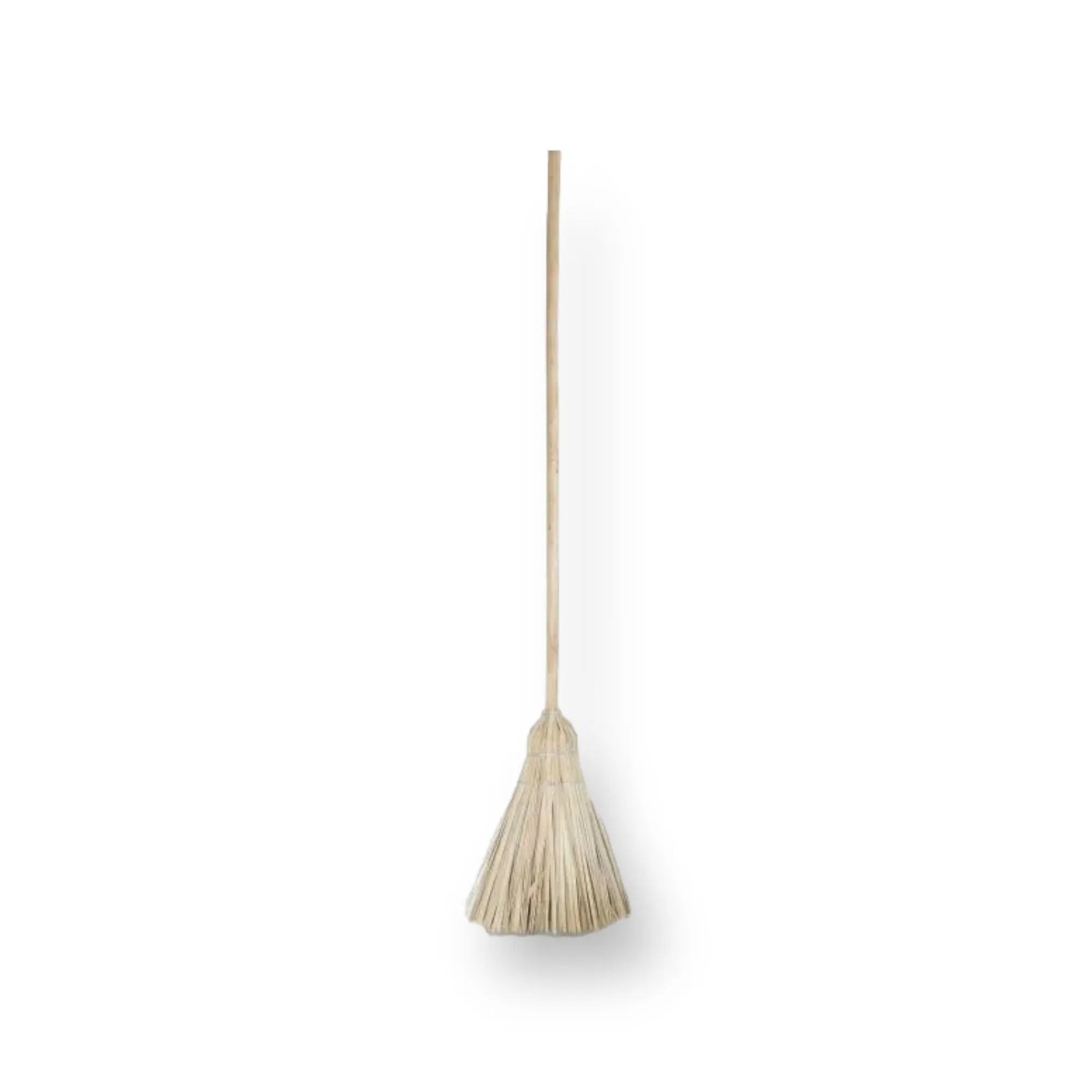 Grass Broom with Wooden Handle