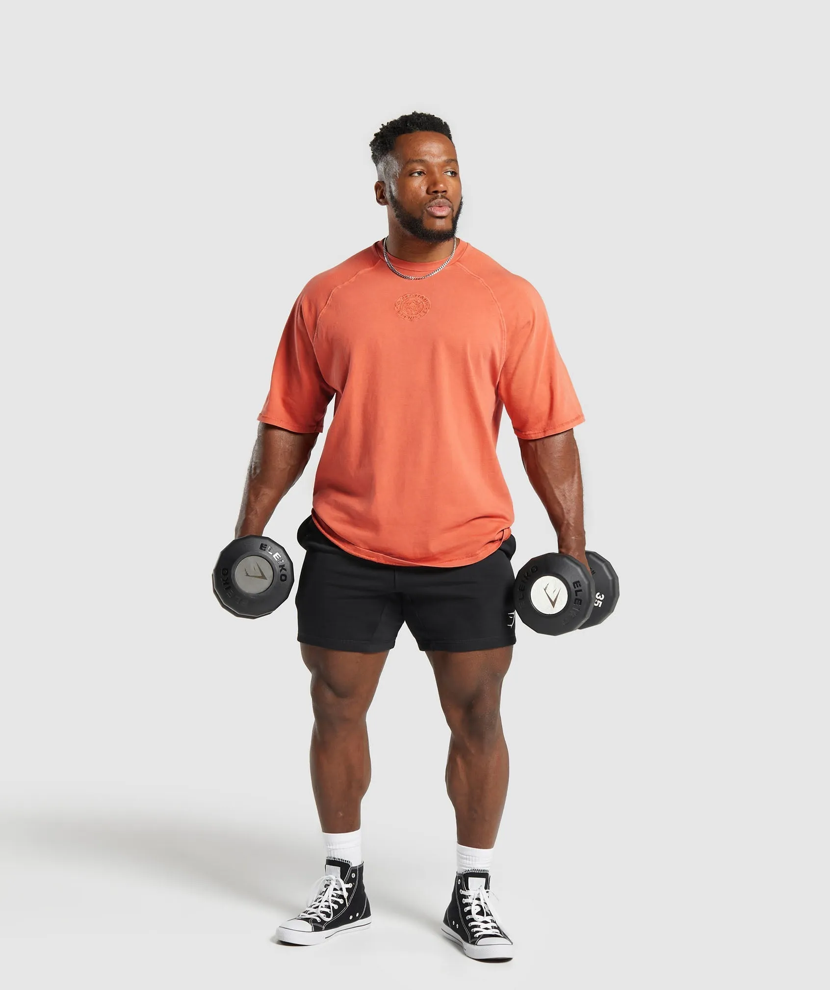 Gymshark Premium Legacy T-Shirt - Muted Orange