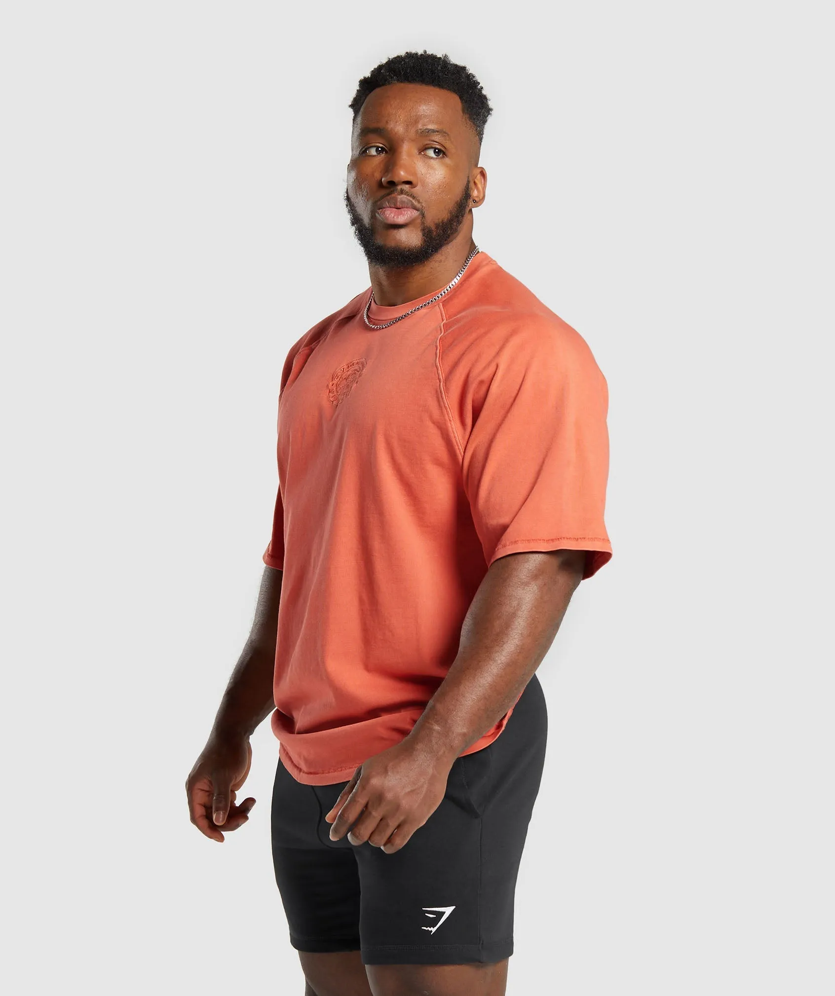 Gymshark Premium Legacy T-Shirt - Muted Orange