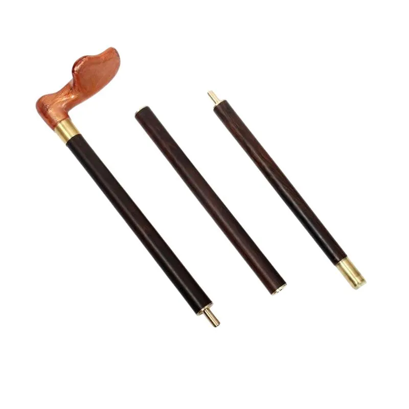 Jean Wooden Walking Stick With Brown Handle