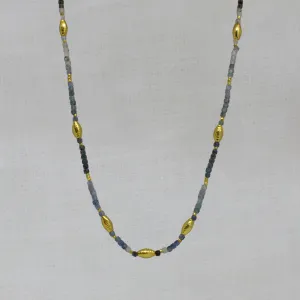 Koa Gemstone Beaded Necklace