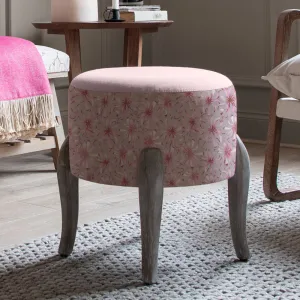 Lilian Printed Finn Footstool Posy