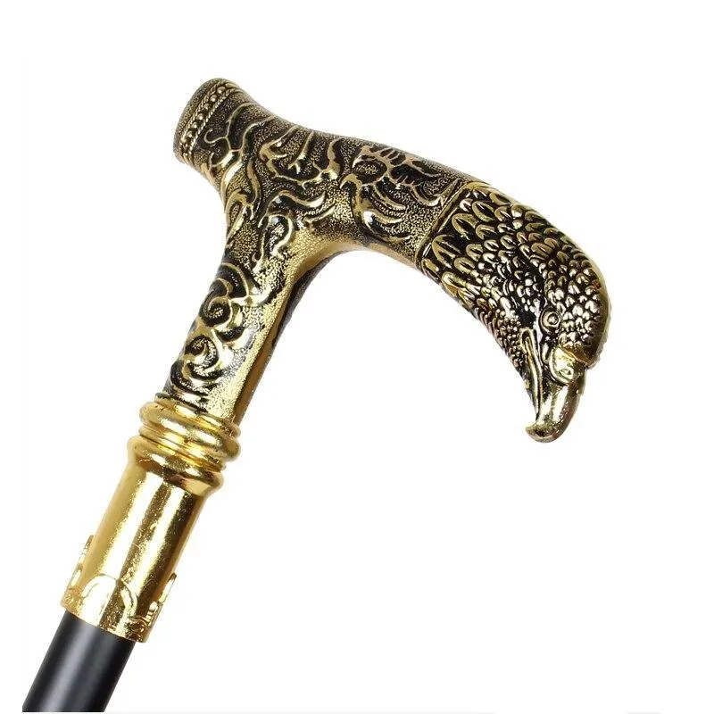 Louis Wooden Walking Stick With Eagle Head Handle