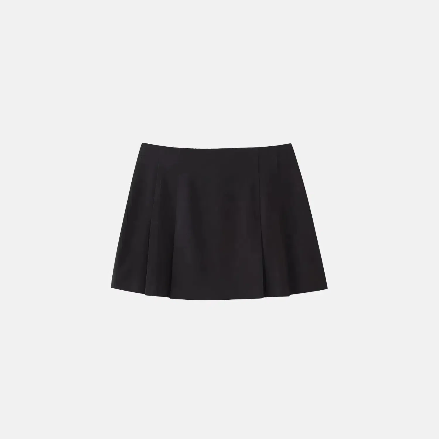 Luce Divina Set – Black – Studded short skirt