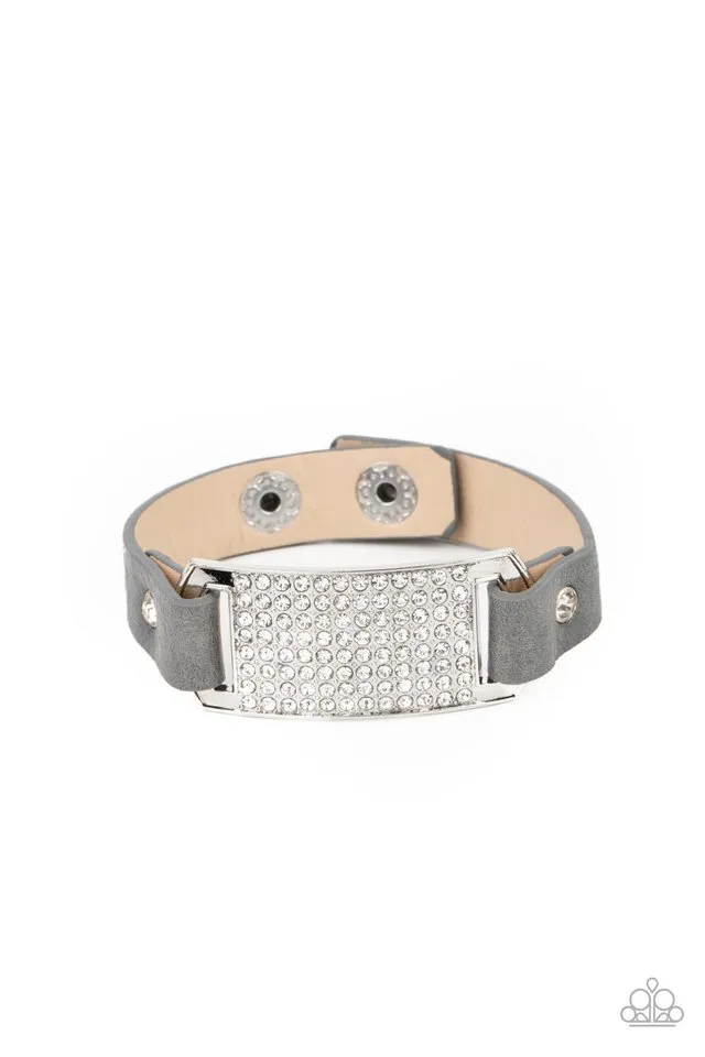 Paparazzi Bracelet ~ Urban Rivalry - Silver