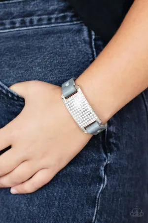 Paparazzi Bracelet ~ Urban Rivalry - Silver