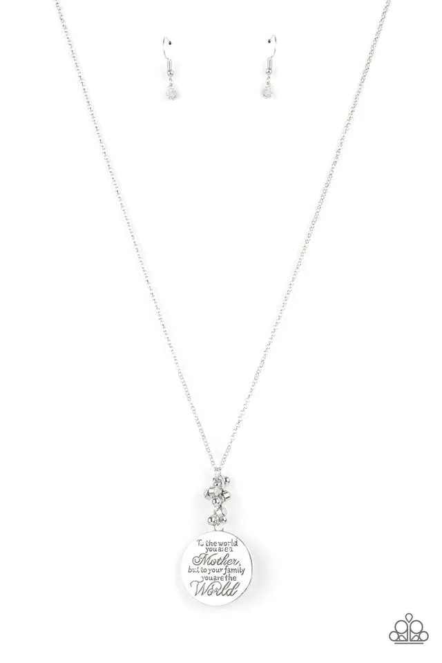 Paparazzi Necklace ~ Maternal Blessings - White