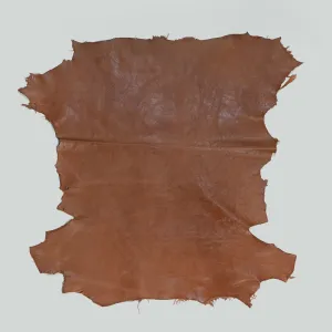 Qawach Lambskin Skin Hides Leather SOFT PREMIUM YELLOW CRUNCH Each Skin 6 sqf