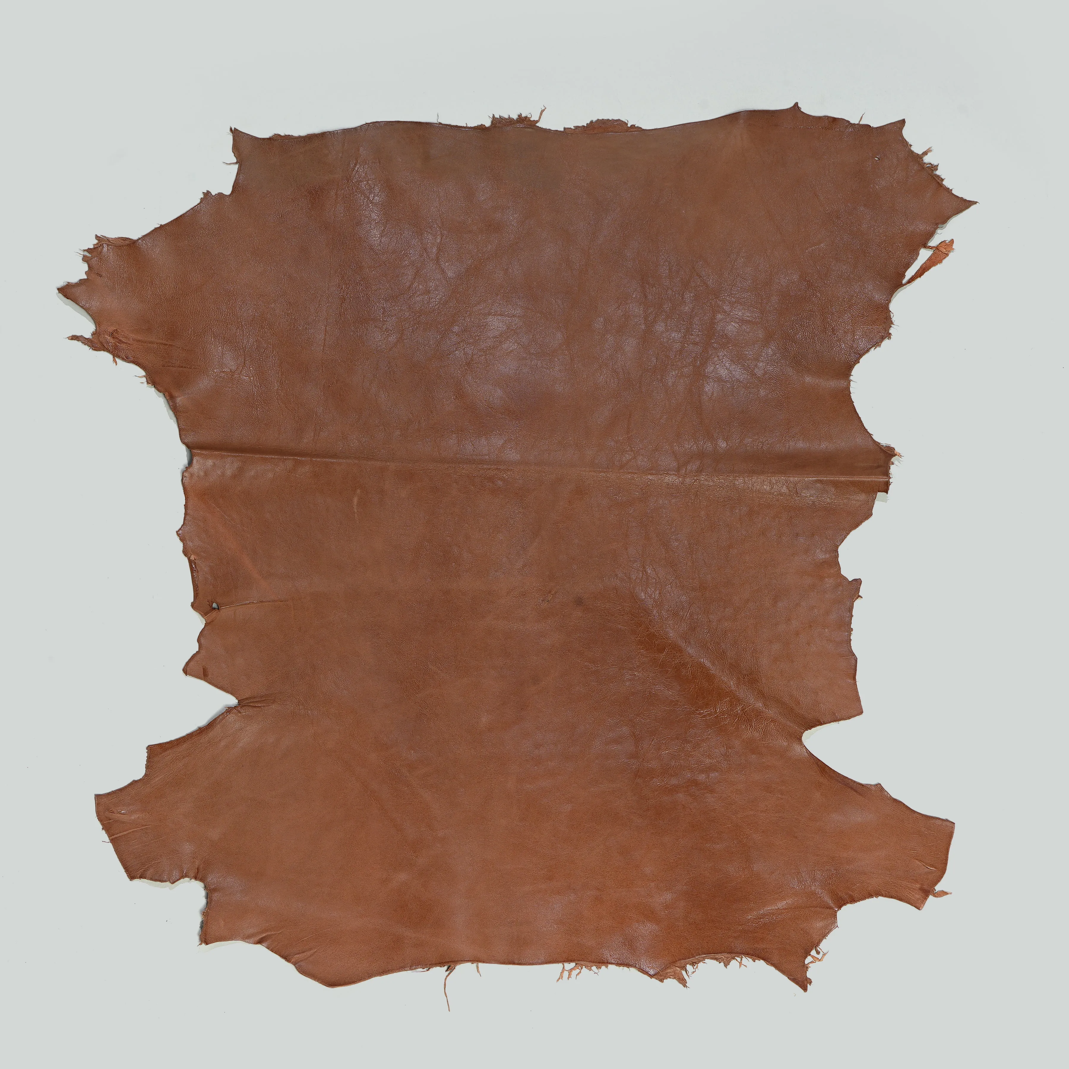 Qawach Lambskin Skin Hides Leather SOFT PREMIUM YELLOW CRUNCH Each Skin 6 sqf