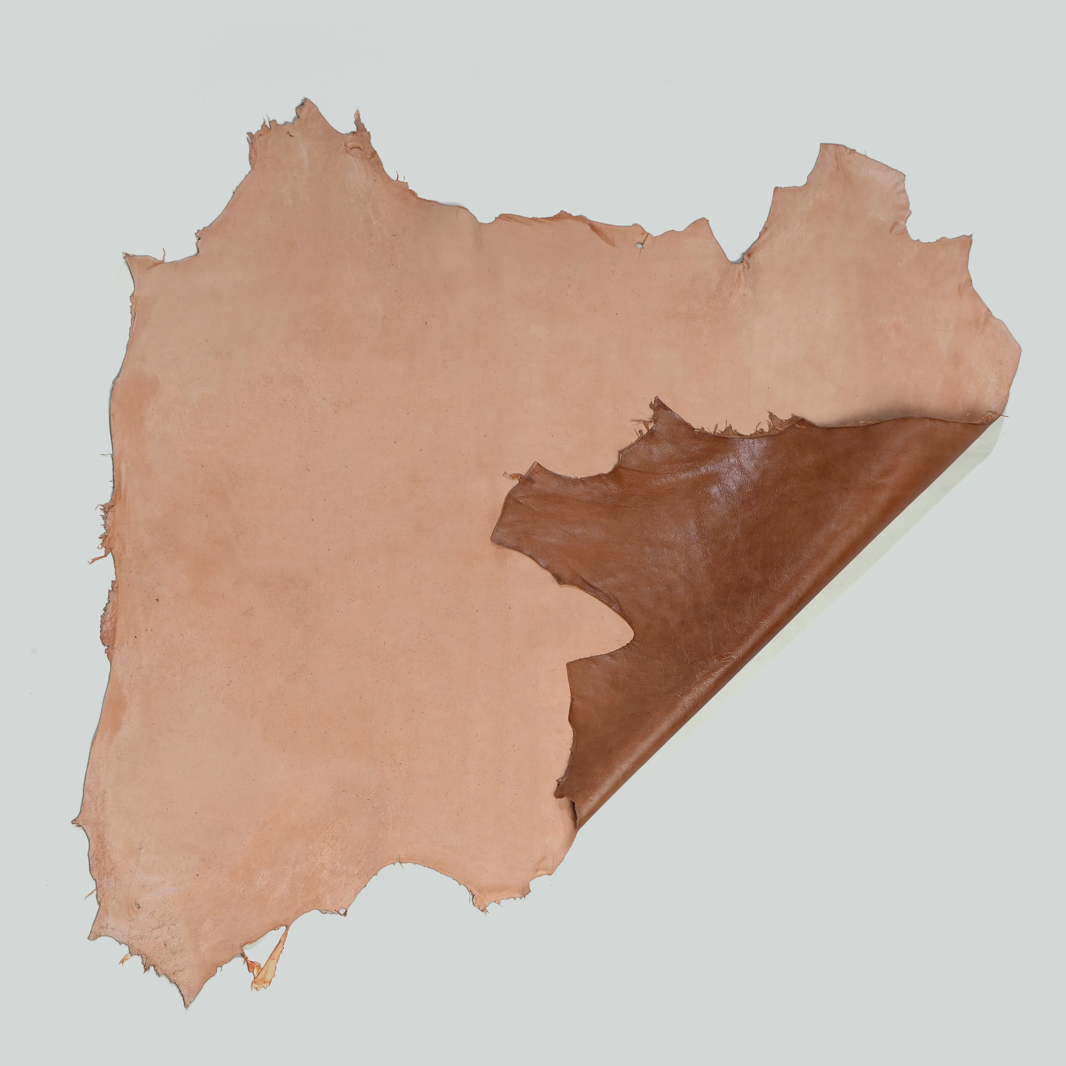 Qawach Lambskin Skin Hides Leather SOFT PREMIUM YELLOW CRUNCH Each Skin 6 sqf