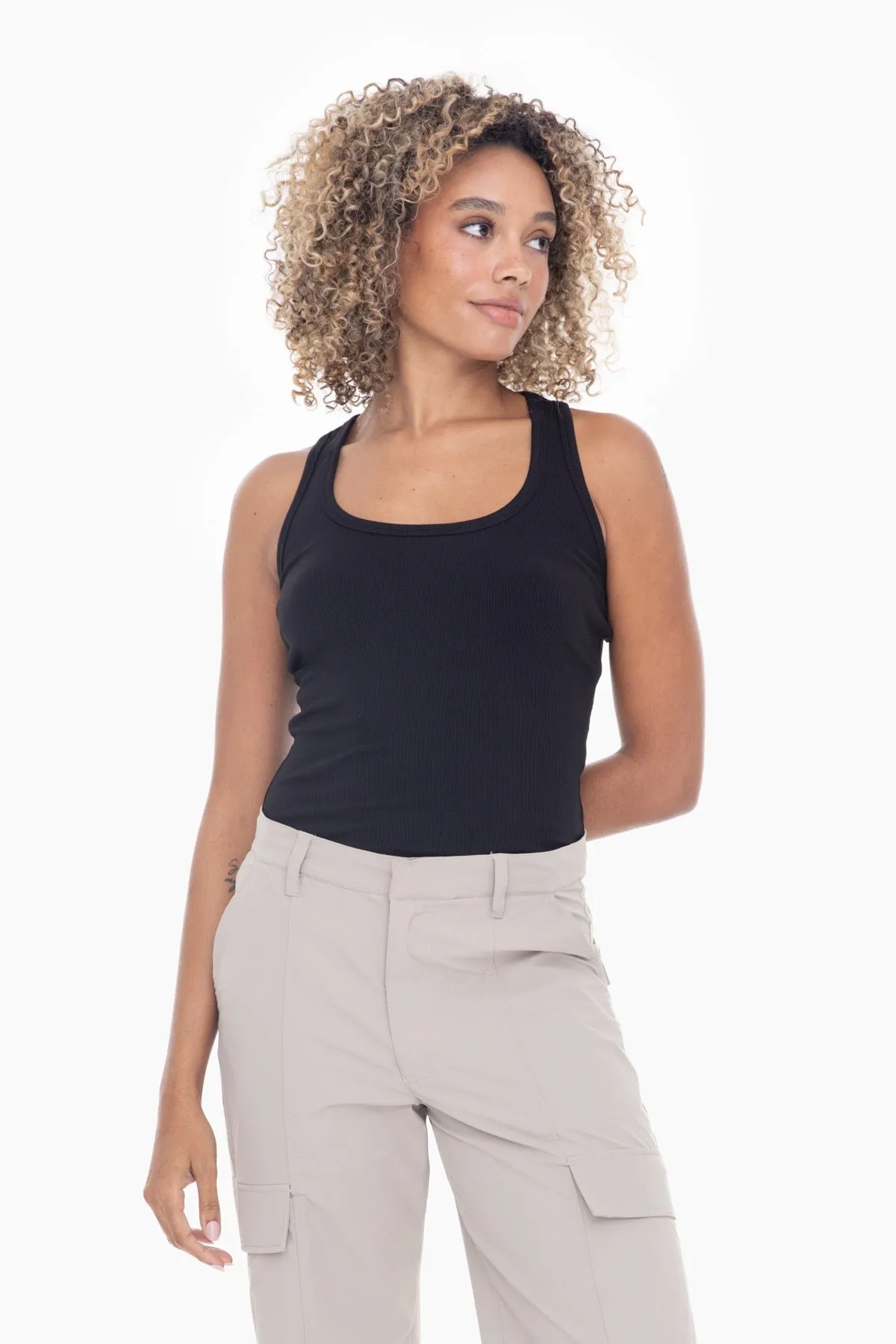 Ribbed Racerback Tanks