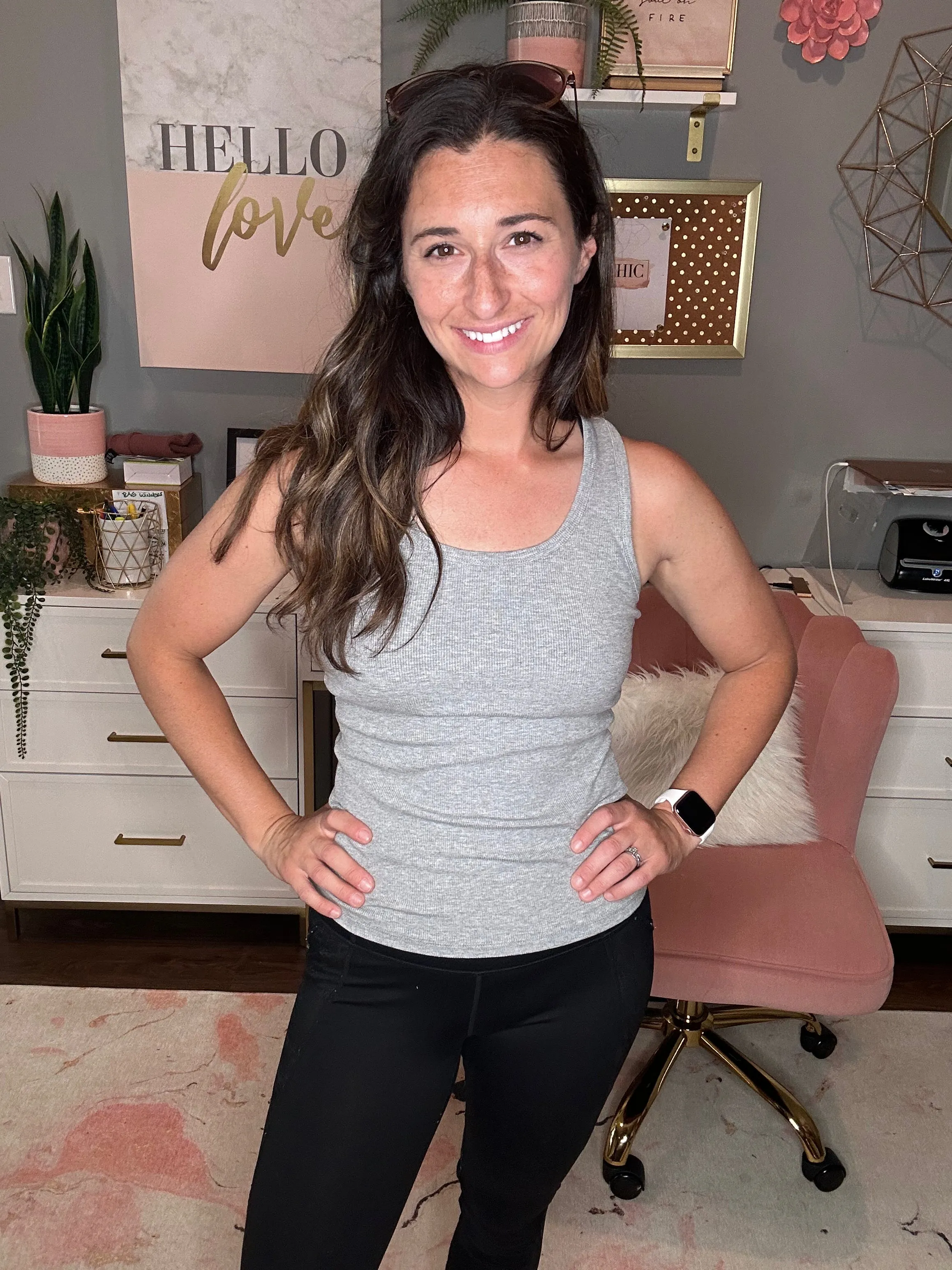 Ribbed Racerback Tanks