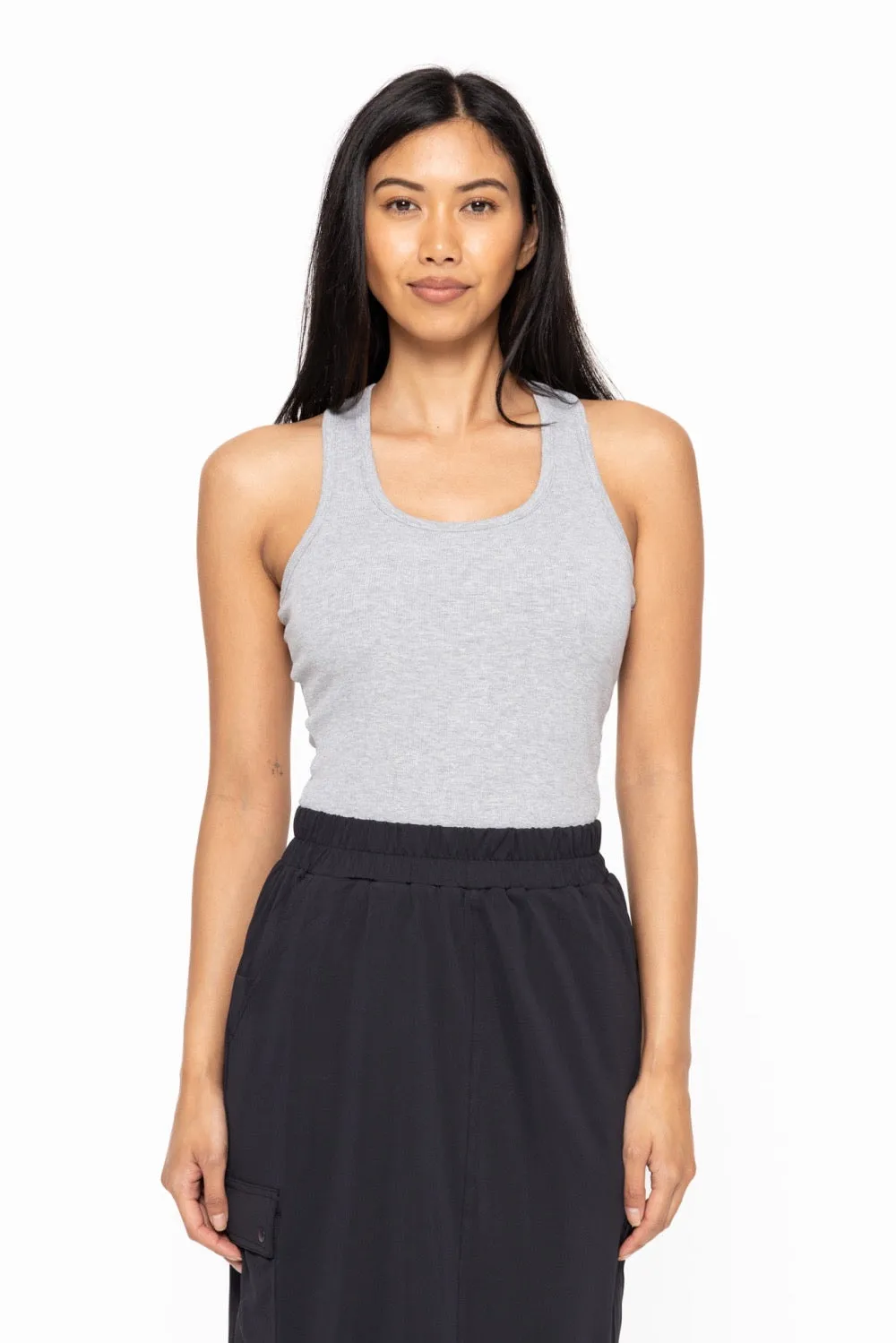 Ribbed Racerback Tanks