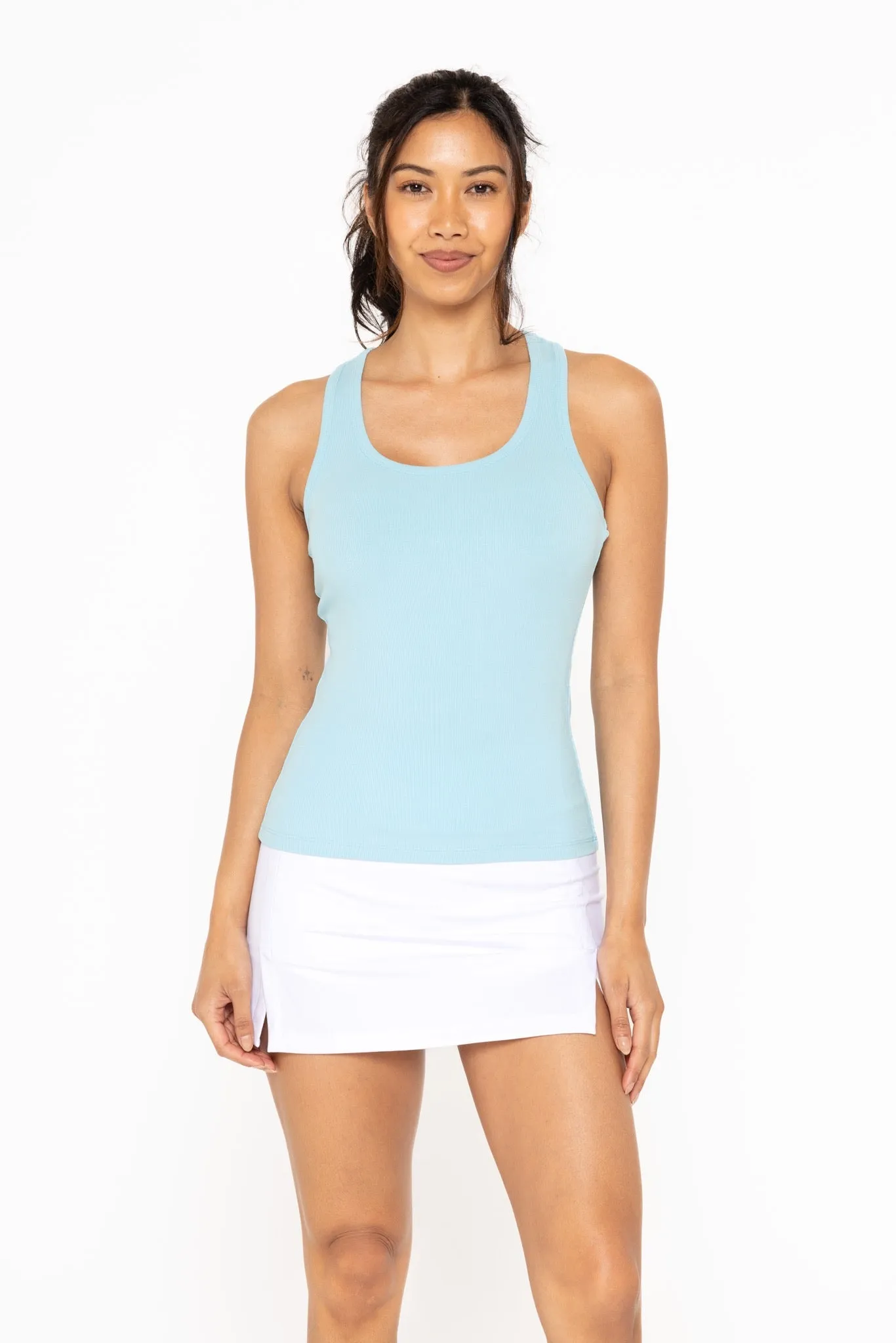Ribbed Racerback Tanks