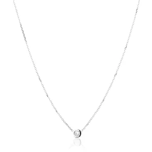 RIO, Move Large Necklace, White/White