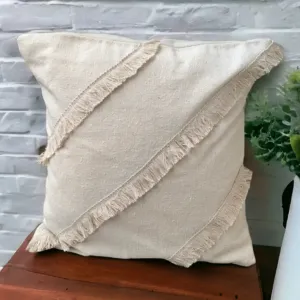 Sorriso Decorative Hand Made Cotton Cushion Cover