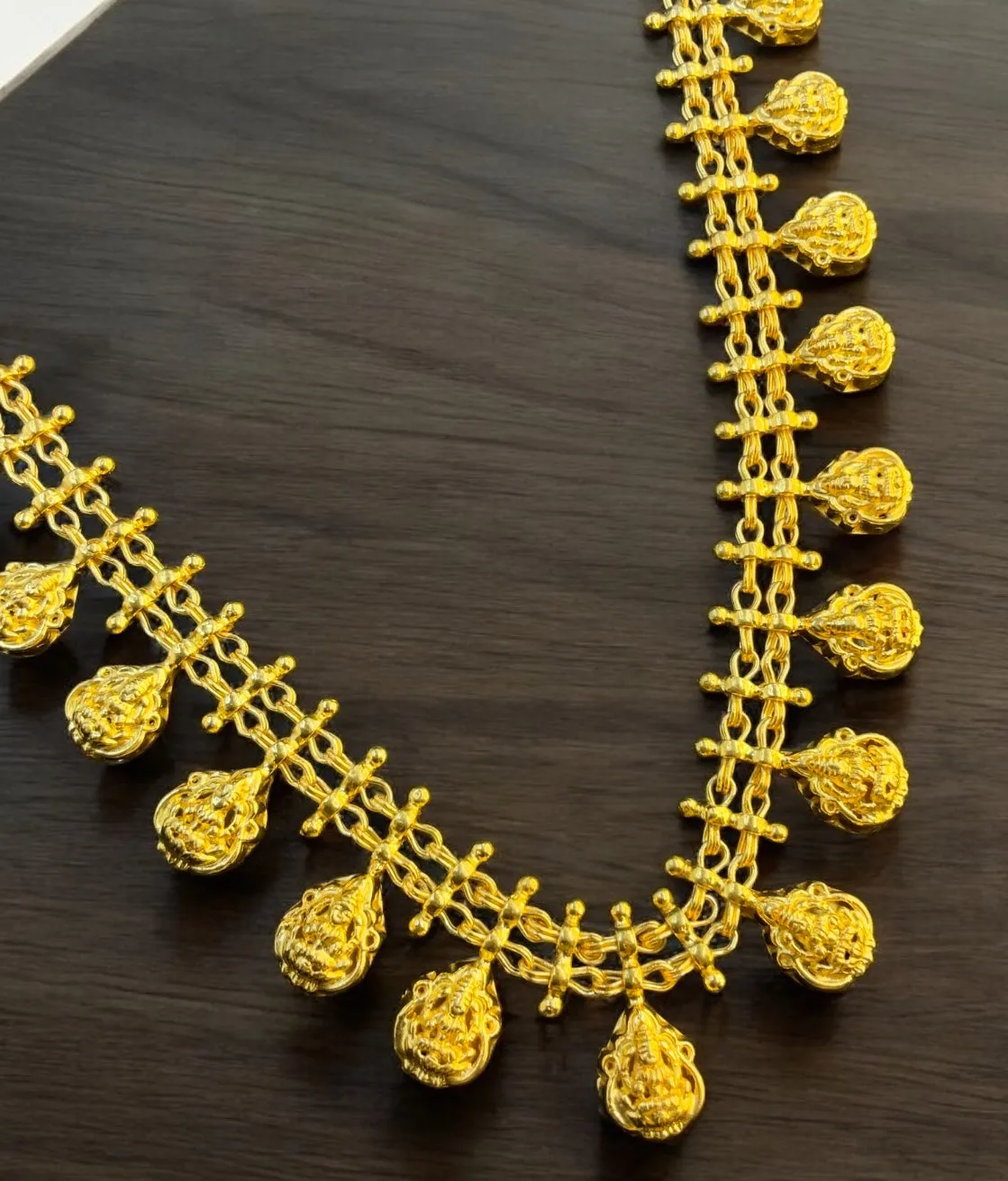 The Prerna Silver Lakshmi Necklace