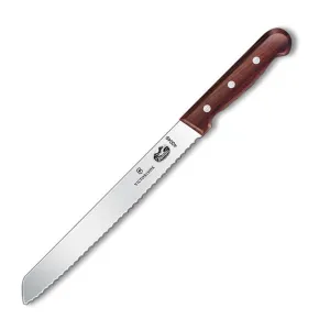 Victorinox Wavy Edge 8" Bread Knife with Rosewood Handle