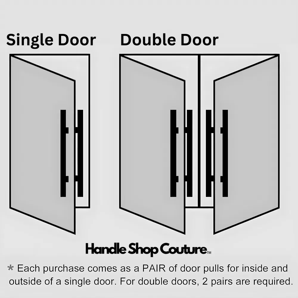 VINICIUS / Long Entrance Door Handles Push Pull