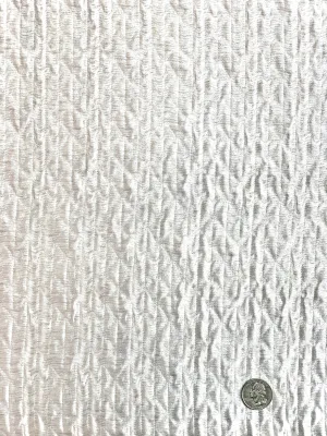 white Blended Silk Novelties SMH-14 Fabric